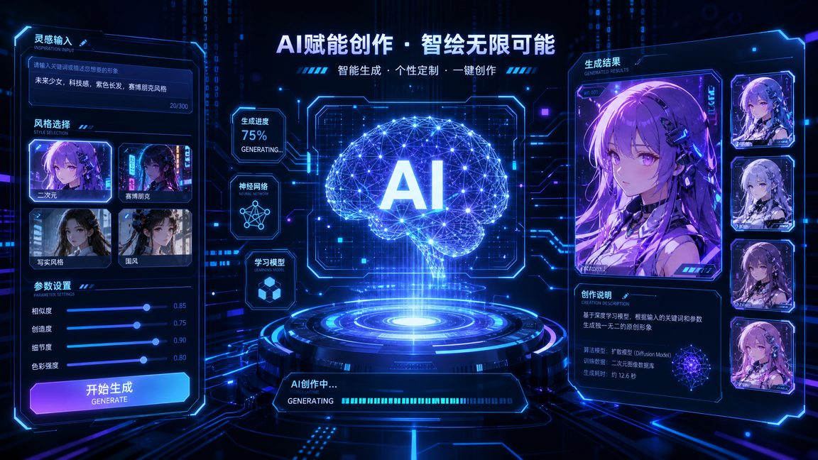 母狗官网AI赋能动漫创作工具